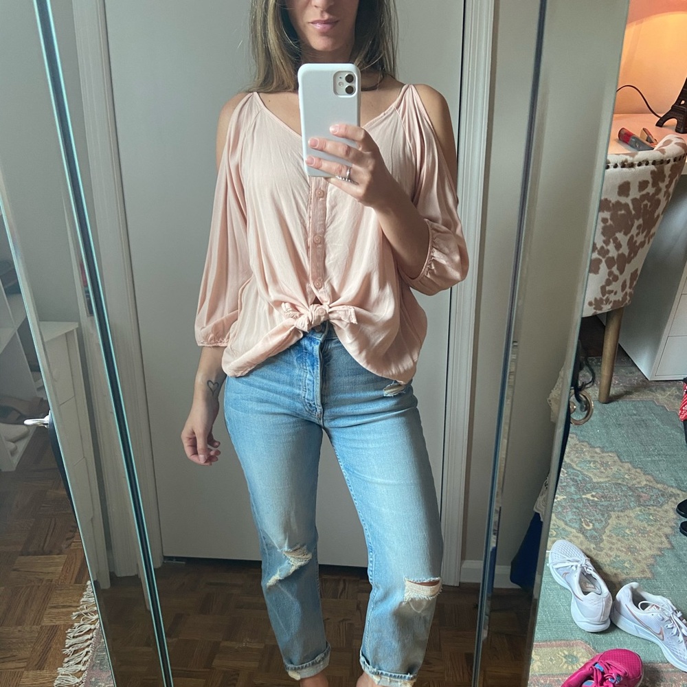 Button down blouse - Picture 4 of 5